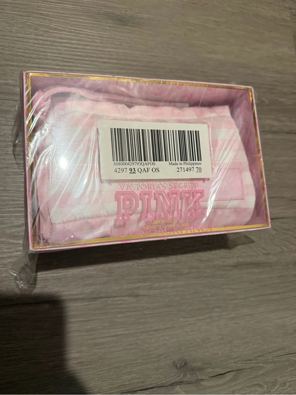 VS Pink x Love Shack Fancy Makeup Pouch